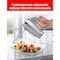 Betty Crocker Hand Blender 7 Speed, 250 Watt Electric Mixer with Beaters and Dough Hooks, Silver BC-4208S - alternate 6
